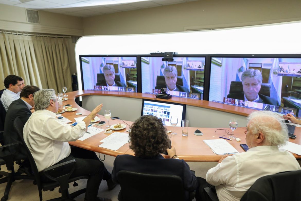 Alberto logra el respaldo de los gobernadores y anuncia hoy la cuarentena por regiones