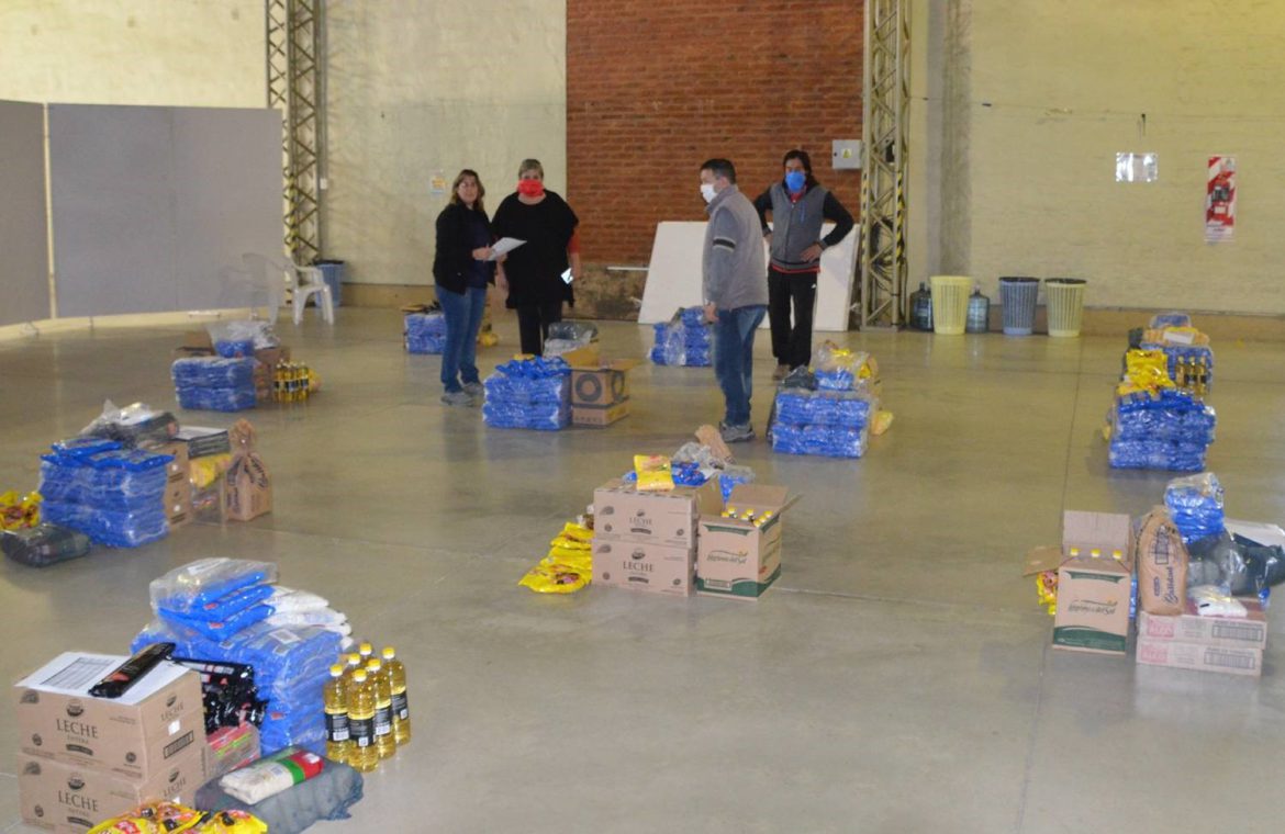 Nueva entrega de alimentos de la CPE a comedores y merenderos