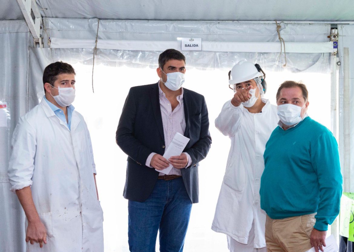 Carnes Pampeanas retomó su actividad y aumentó las medidas de seguridad por el cornavirus