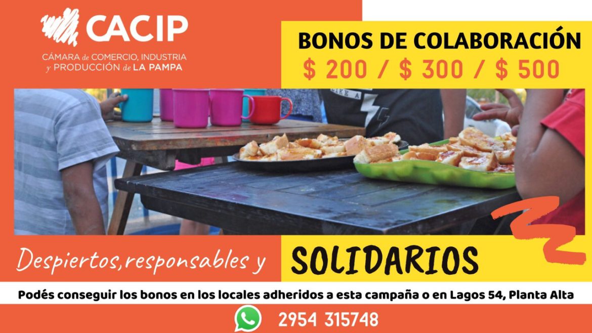 Cámara de Comercio lanzó campaña solidaria en beneficio de merenderos