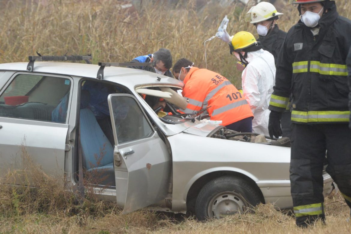 Falleció el conductor del Renault 12 que chocaron en ruta 102