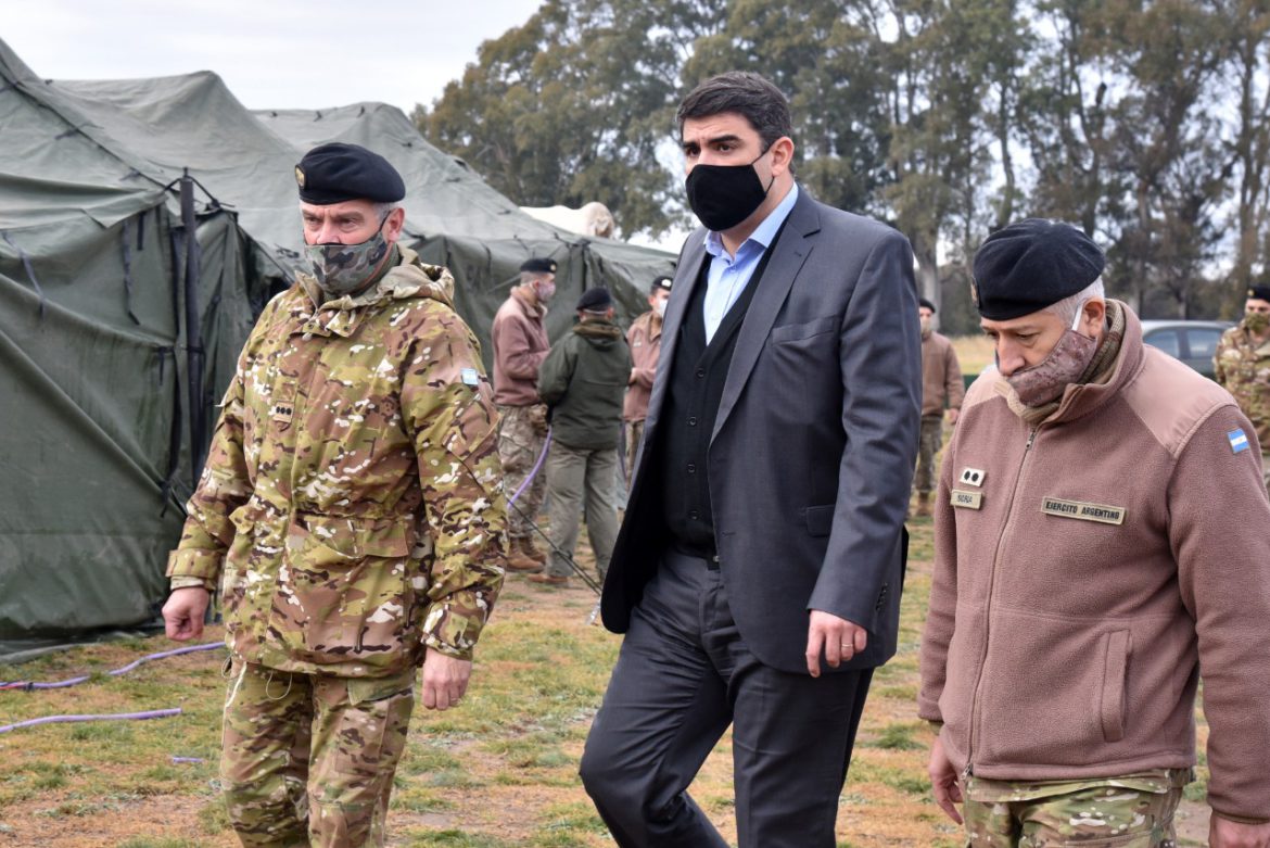 En el Regimiento de Toay, los testeos a camioneros de Santa Rosa y la zona