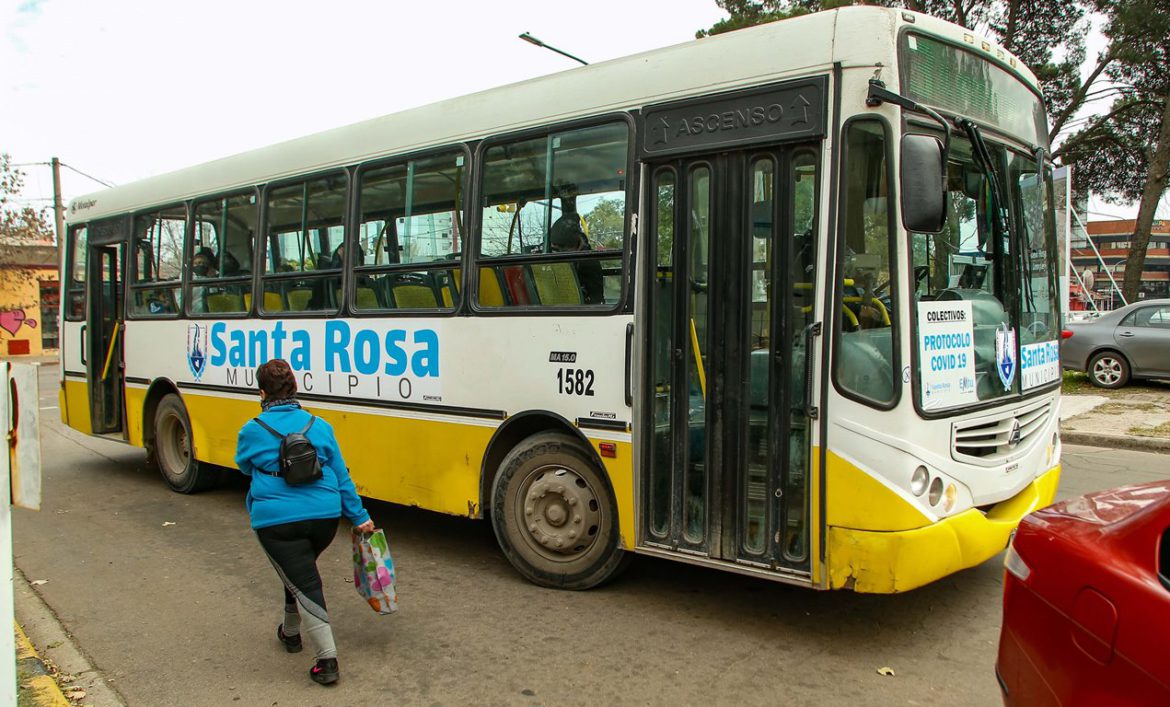 Lanzaron concurso de isologotipo para los colectivos urbanos de Santa Rosa