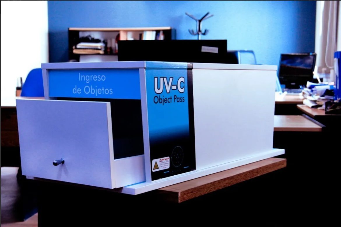 UV-C Box Papel, recorre el país con patente pampeana para desinfectar documentación
