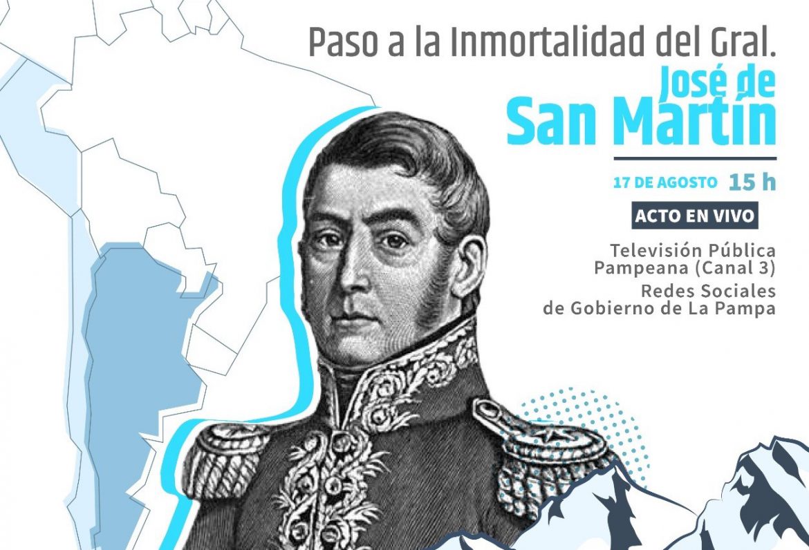El acto por un nuevo aniversario de la muerte de San Martín, por Canal 3