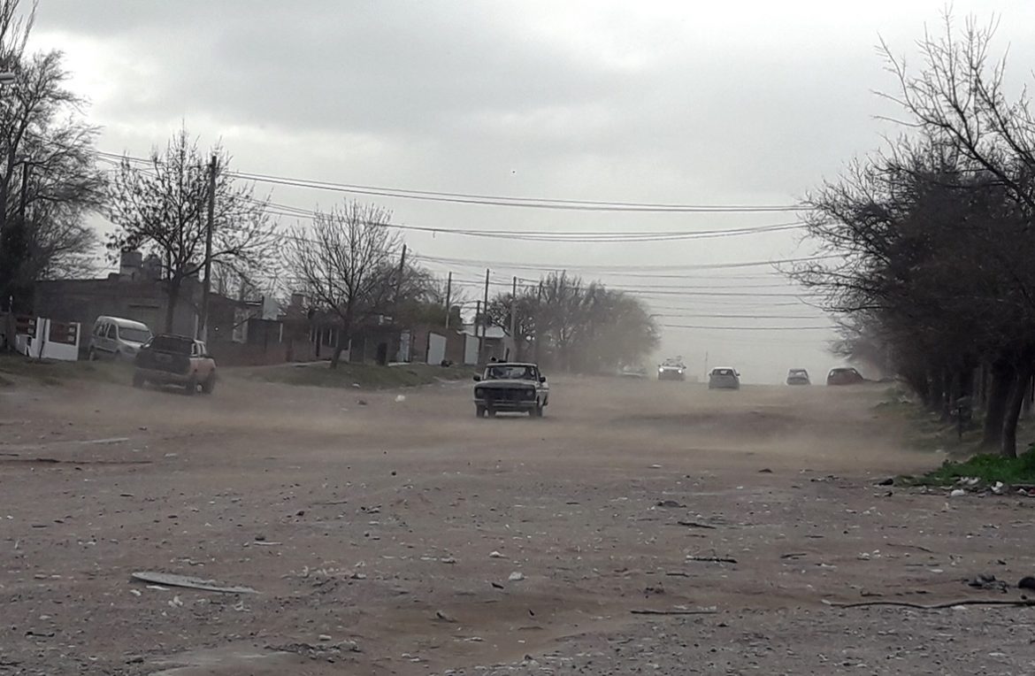 El SMN emitió alerta amarilla por vientos para gran parte de La Pampa