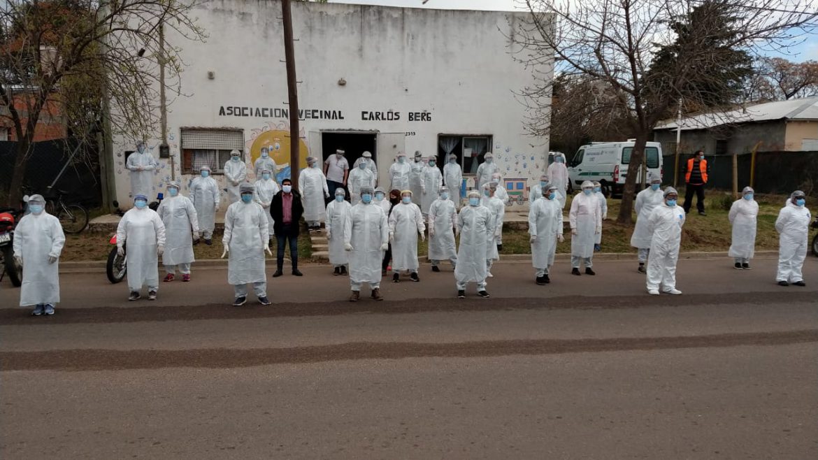 Covid en Pico: 40 trabajadores de Salud salieron a buscar casos sospechosos en el Carlos Berg