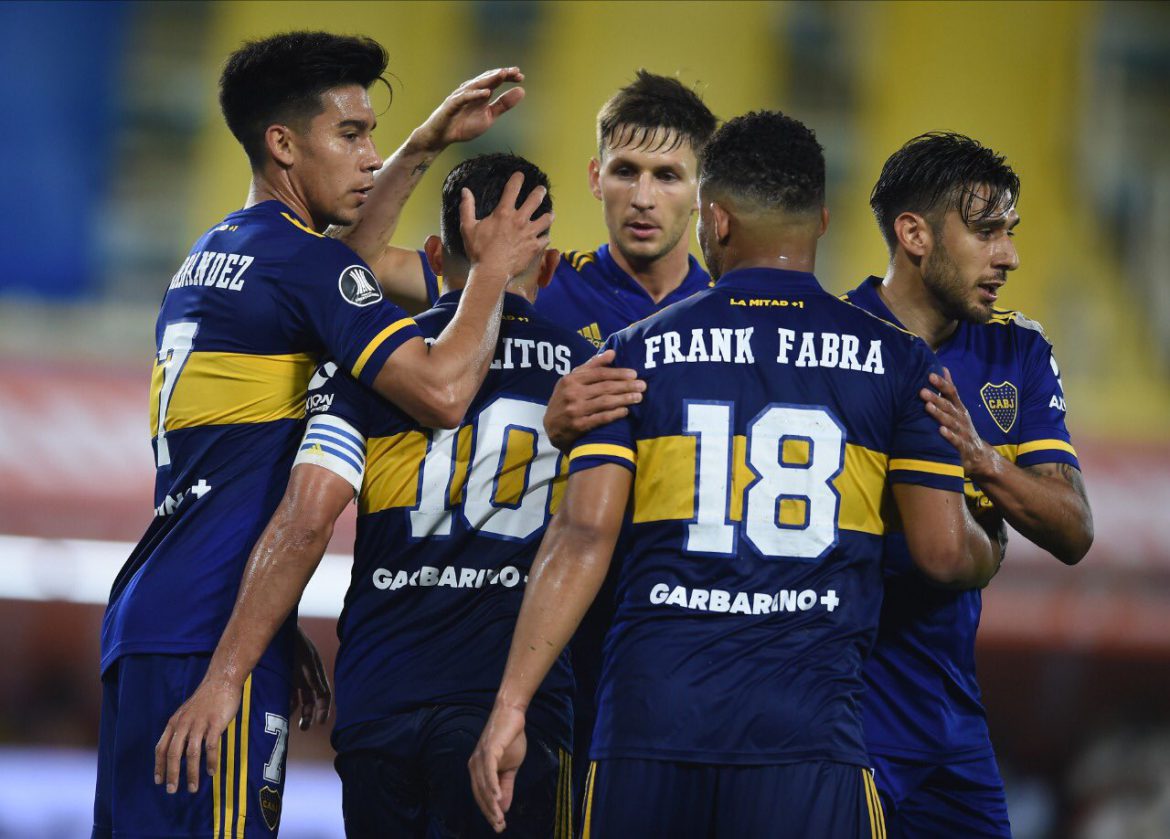 Boca goleó a Caracas en el cierre de la fase de grupos de la Libertadores