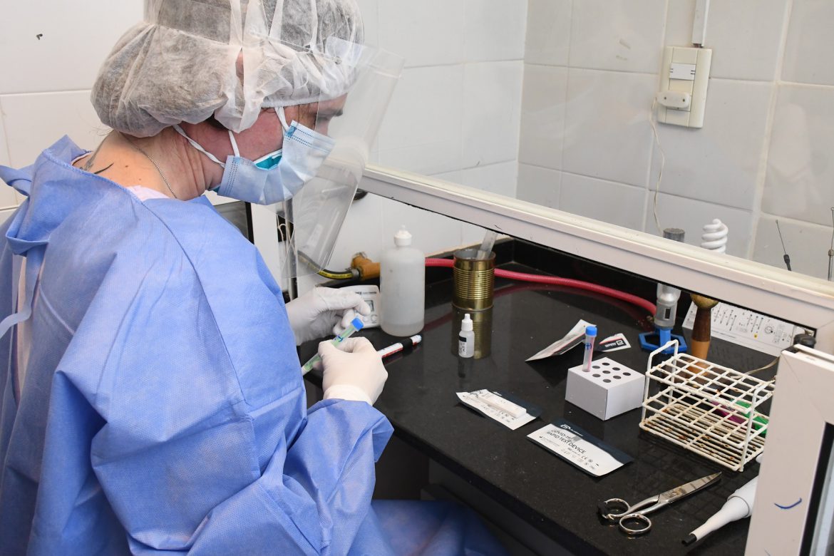 Covid en La Pampa: este jueves, una muerte y 117 nuevos casos