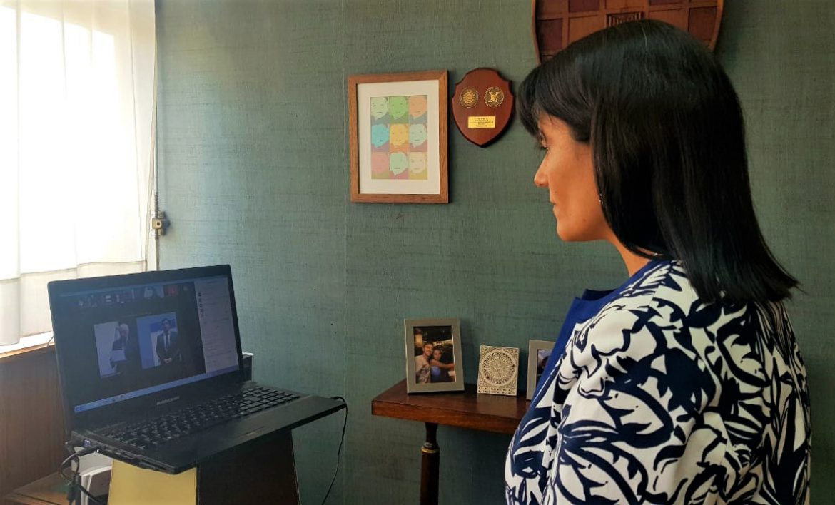 Juró por videoconferencia la nueva fiscal federal de Santa Rosa