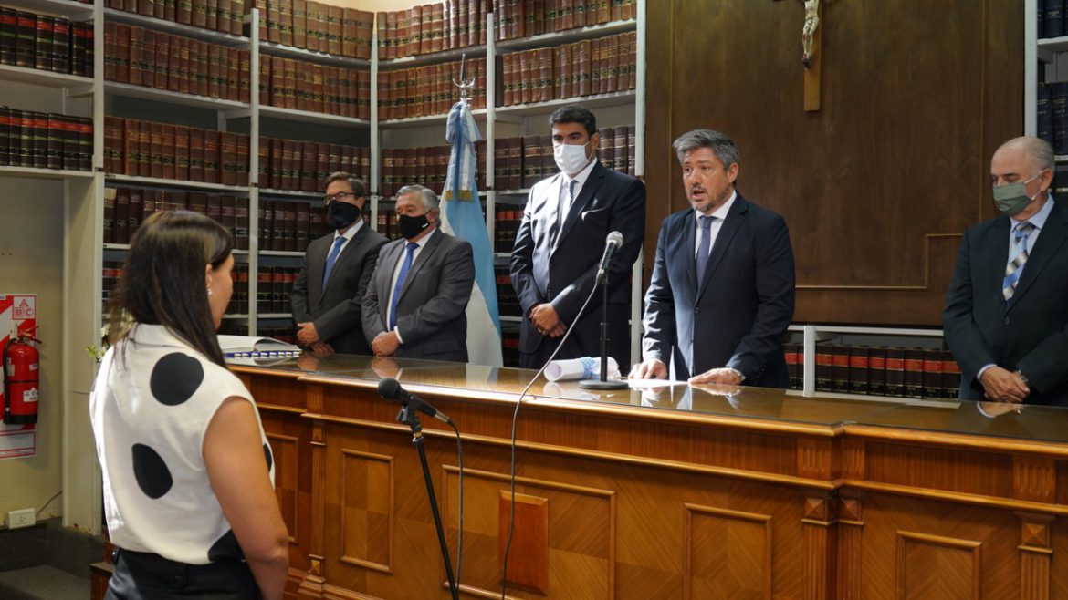 La jueza Cagliolo asumió en la Cámara de Apelaciones