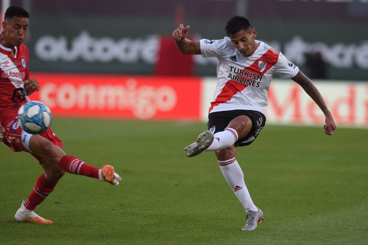 El muletto de River empató con Argentinos 1 a 1