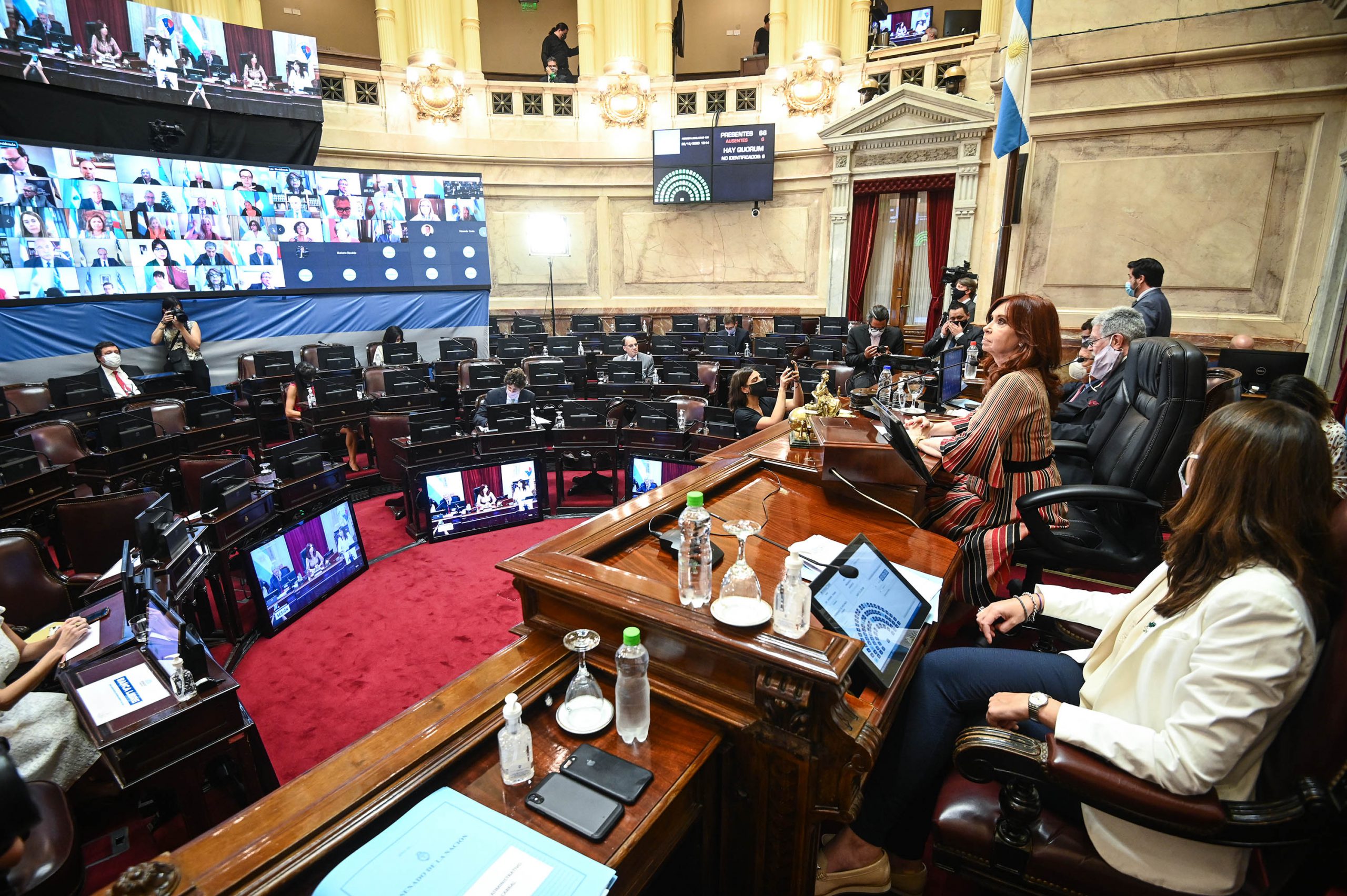 El peronismo divide el bloque en el Senado para sumar lugares en el Consejo de la Magistratura