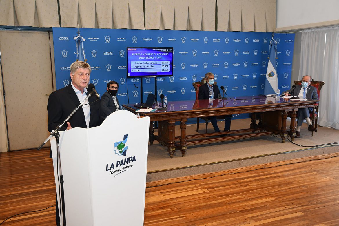 Nuevas restricciones: Ziliotto da un mensaje a las 18 horas