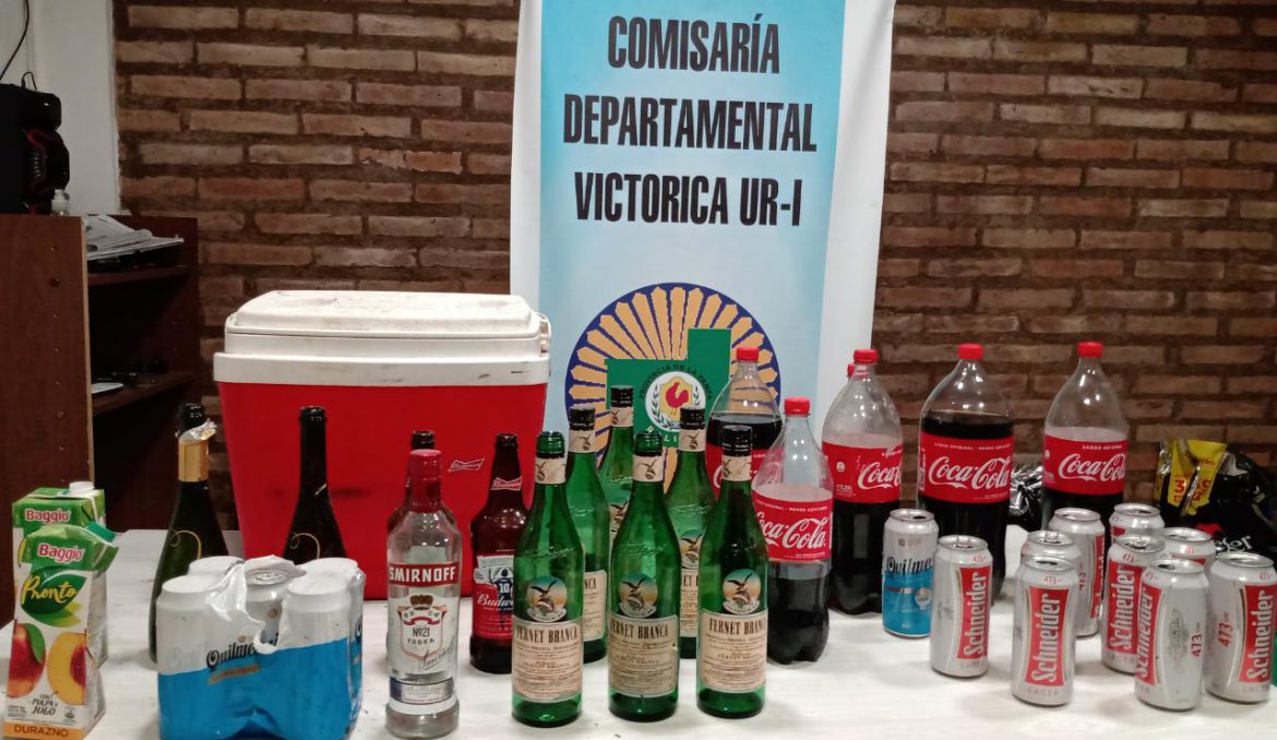 Fiesta clandestina en una chacra de Victorica