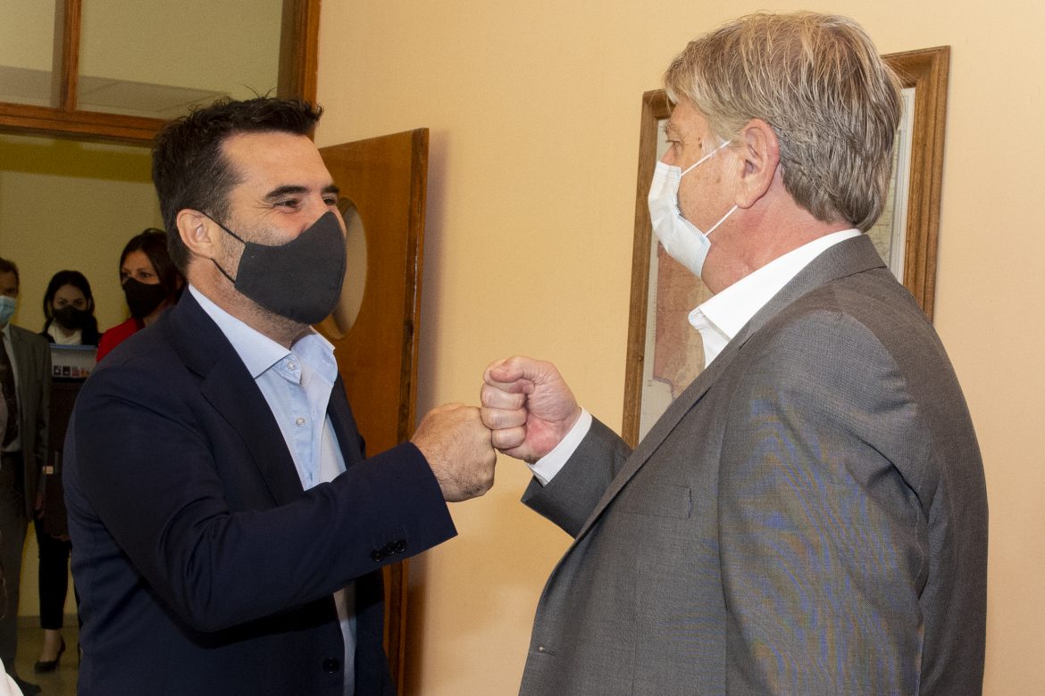 Ziliotto se reunió con el secretario de Energía en Casa de Piedra