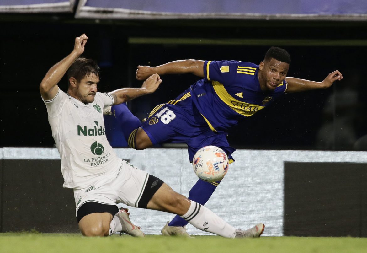 Boca empató 1-1 con Sarmiento en la Bombonera
