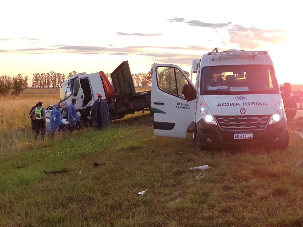 Trágico choque en Realicó: las identidades de las víctimas