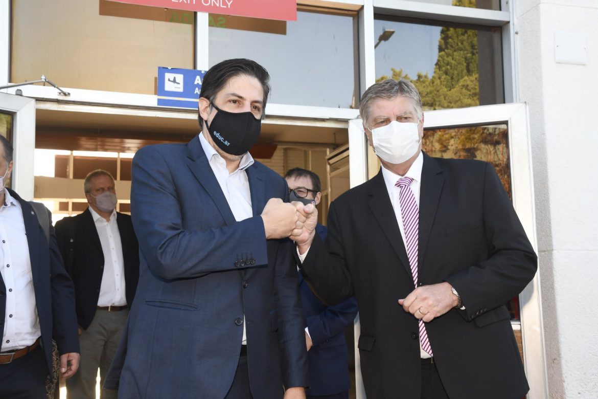 El ministro Trotta visita La Pampa: reunión con Ziliotto y con gremios docentes