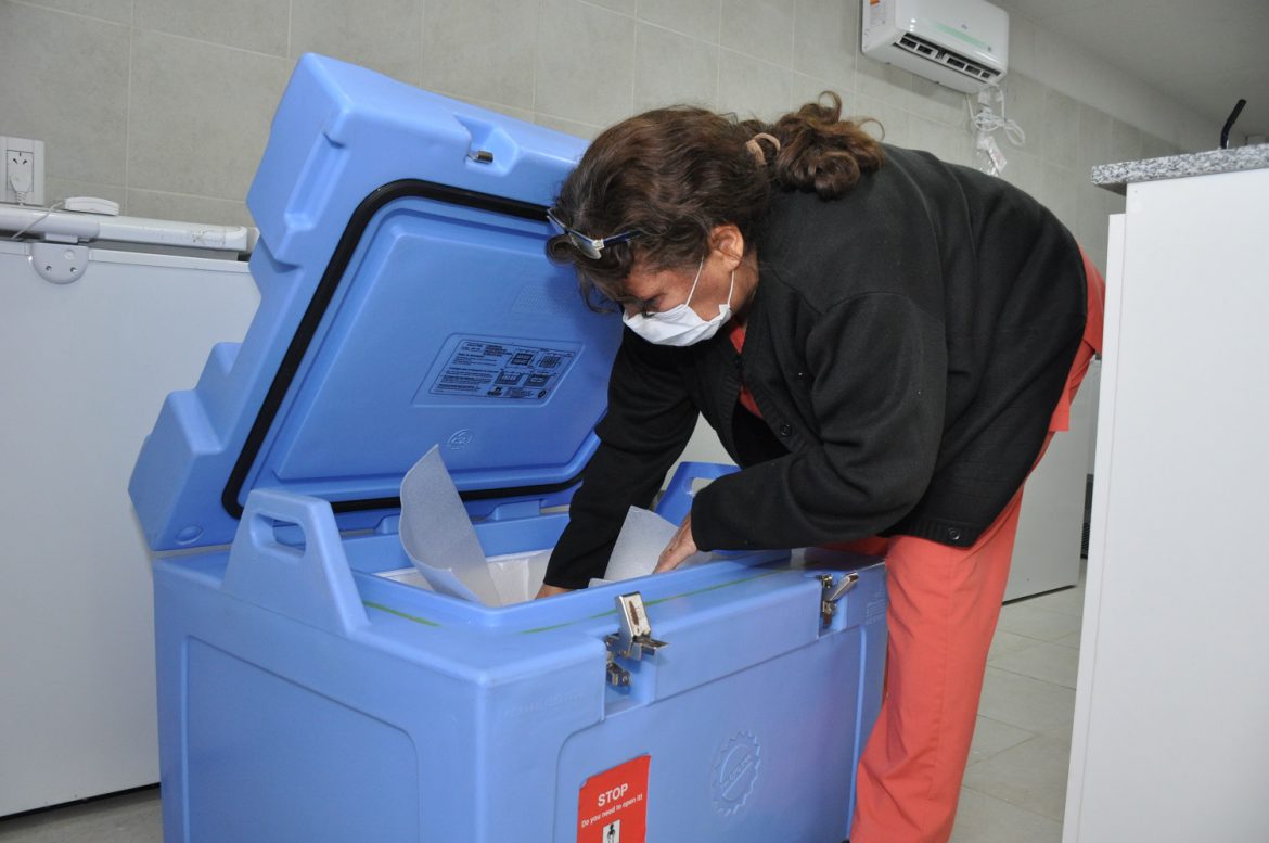 Nación envió 12800 dosis de AstraZeneca a La Pampa