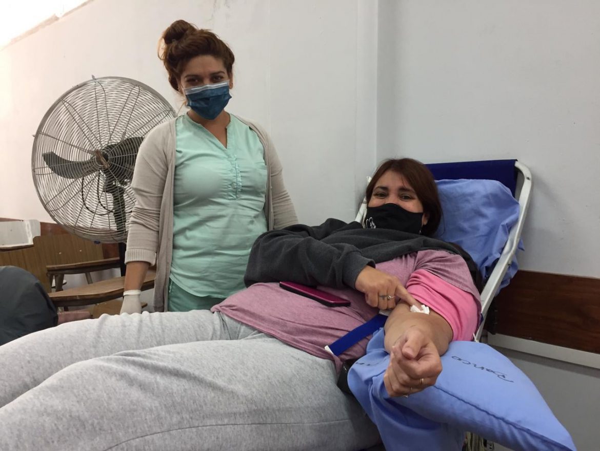 Hicieron una campaña de donación de sangre en la Facultad de EyJ