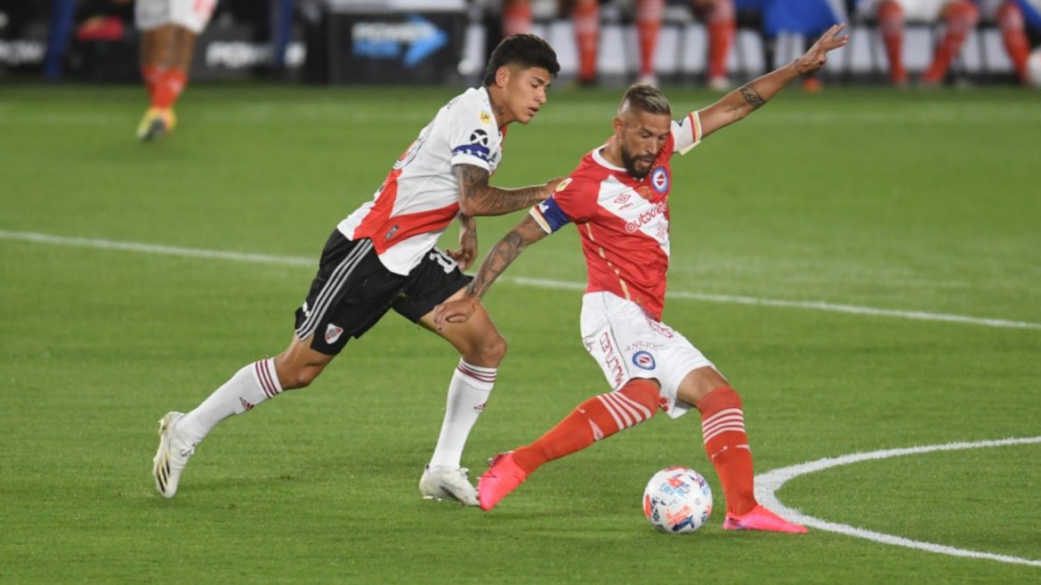 River perdió 1 a 0 ante Argentinos Juniors antes del Superclásico
