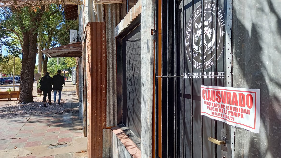 Por incumplir protocolos, clausuran seis cervecerías en Santa Rosa y Toay
