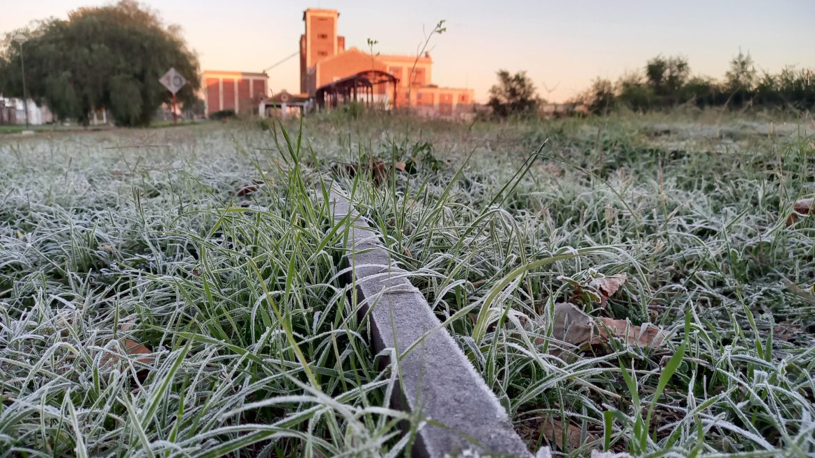 Primera helada del año en gran parte de La Pampa