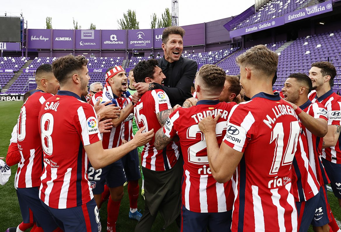 Atlético Madrid, campeón en España