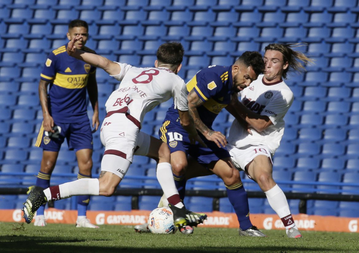 Boca le ganó a Lanús y se aseguró la clasificación en la Copa de la Liga