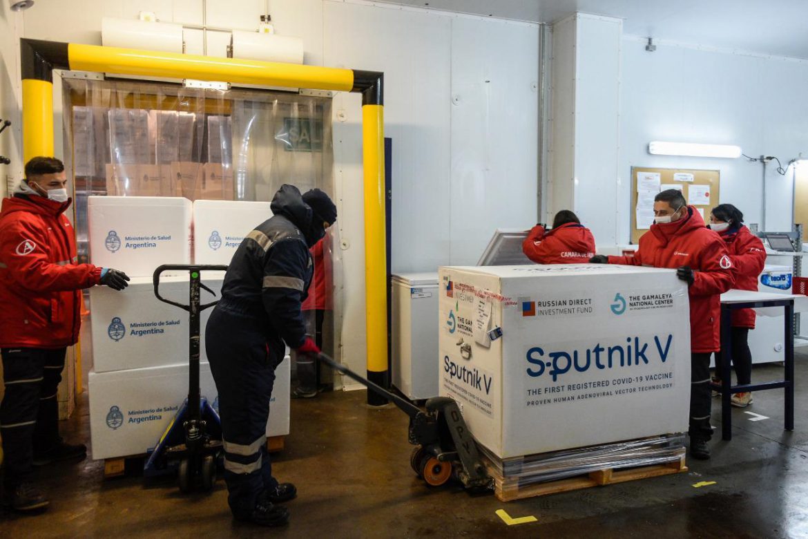 Enviaron 2500 dosis del segundo componente de la Sputnik a La Pampa
