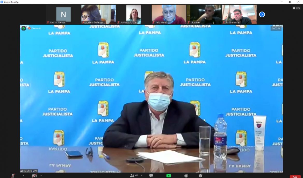 Con Ziliotto y sin Verna, se reunió el PJ y ratificó ir a un frente electoral