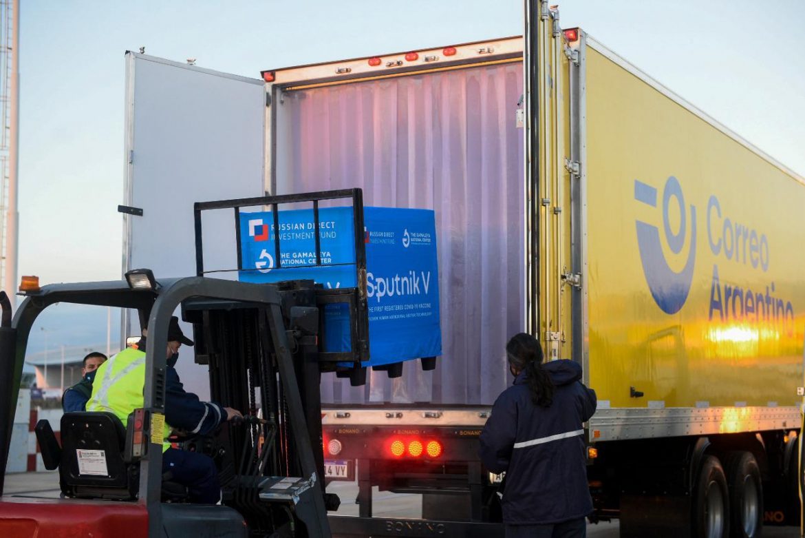 Llegan 3 mil dosis del segundo componente de la Sputnik a la provincia