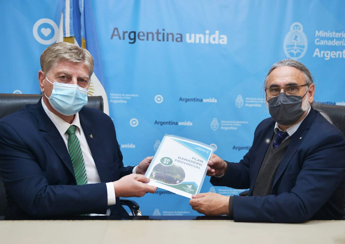 Nuevo Plan Ganadero:  Ziliotto presentó a Basterra los cambios para la fábrica de los terneros