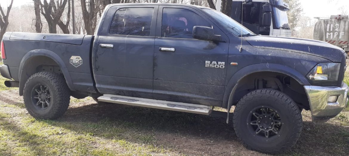 Policías del PC Catriló recuperaron otra camioneta con pedido de secuestro