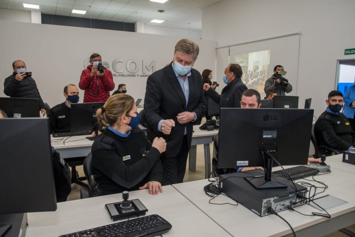 Ziliotto inauguró nuevo Cecom en Pico
