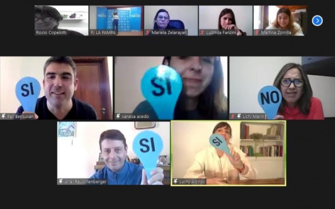 Jóvenes de la provincia, con precandidatos del Frente de Todos