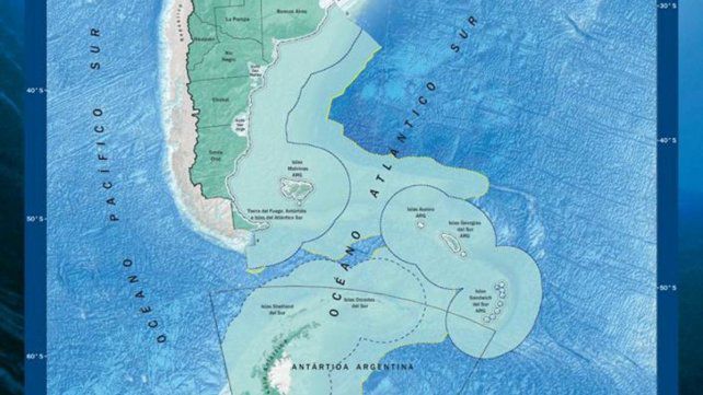 Cancillería acusó a Chile de intentar apropiarse de parte de la plataforma continental argentina