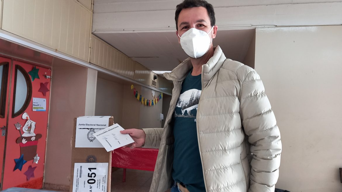 Votó Bertone: «Fue una campaña muy amistosa»