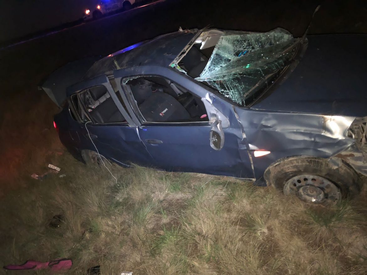 Una bombera voluntaria de Cané falleció en un vuelco en la ruta 10