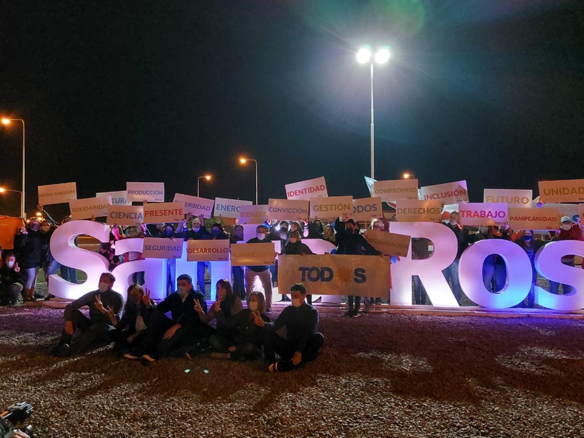 El FdeT cerró la campaña con un acto virtual en Pico y una caravana en Santa Rosa