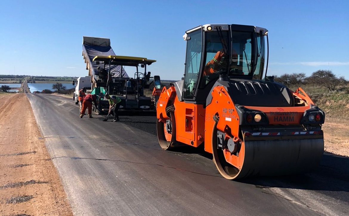 Ya se terminó la repavimentación de 52 km de la ruta 35