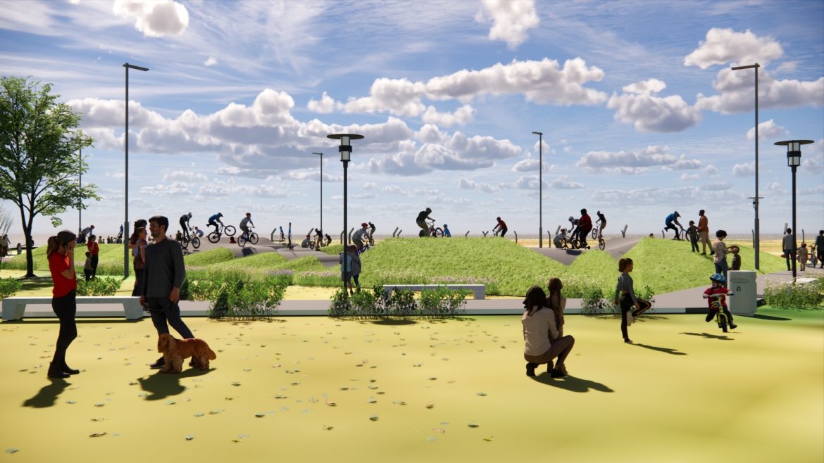 Cómo será el skatepark que se hará en el predio de la laguna Don Tomás