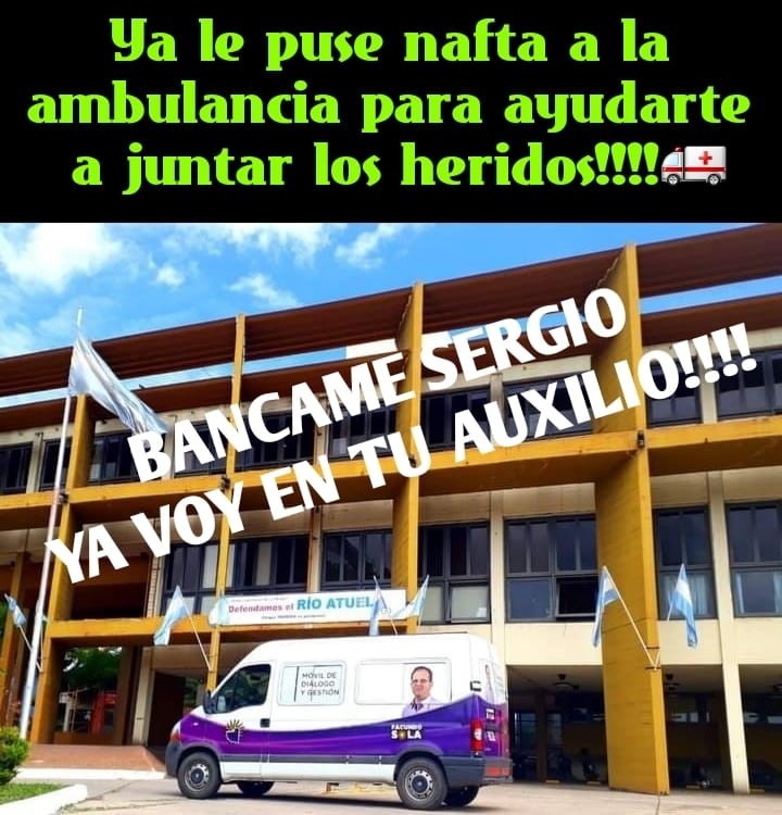 La ambulancia de Facundo Sola y el meme de los “heridos” del peronismo
