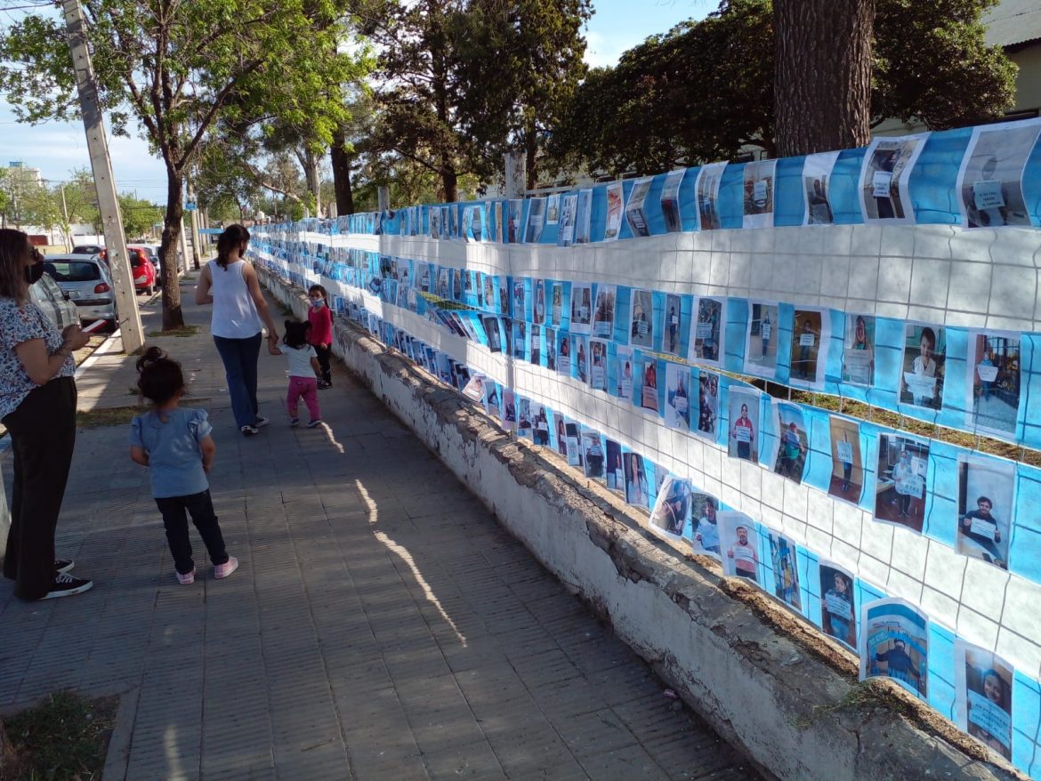 Muestra e intervención sobre el Atuel en una escuela de Santa Rosa
