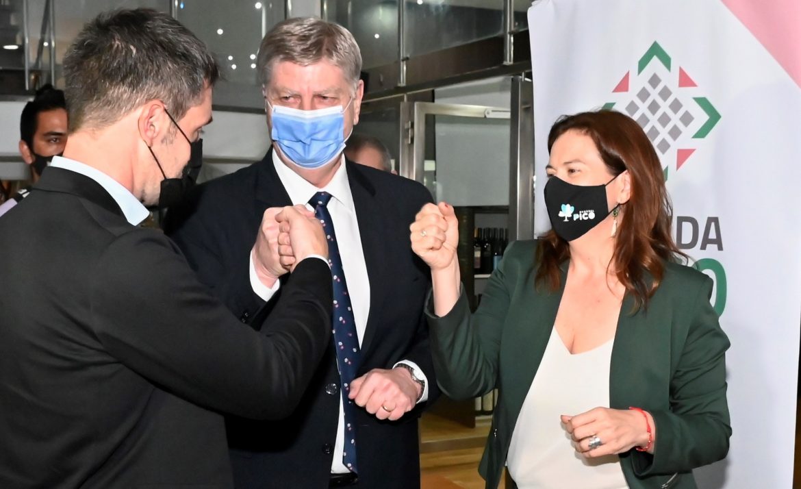 El gobernador participó de la presentación de la Agenda 6360 de General Pico