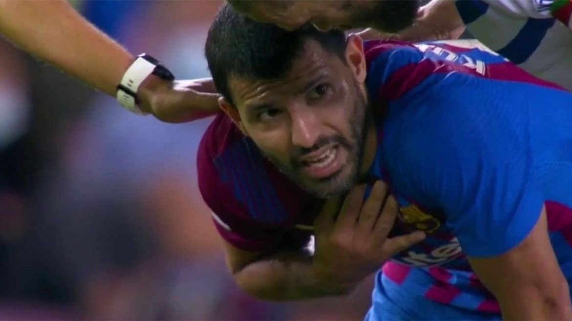 Le detectaron una arritmia cardíaca a Sergio Agüero