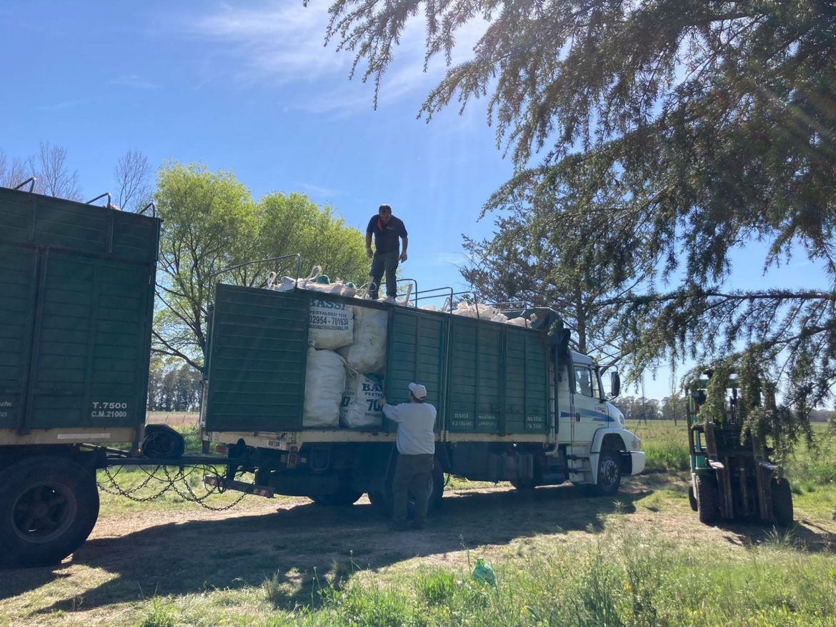 Enviaron desde La Pampa 5.200 kilos de “Botellas de Amor” con plástico para su reutilización