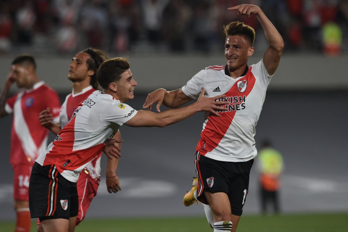 River se apresta a festejar el título de campeón de la Liga Profesional ante Racing