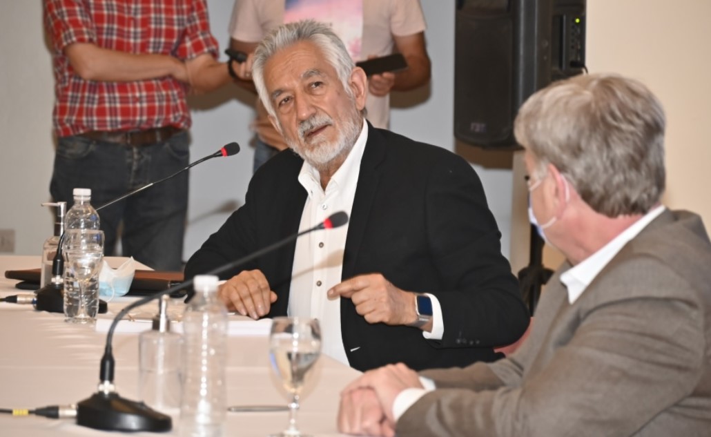Rodríguez Saá respaldó a La Pampa para la creación del Comité de Cuenca del Desaguadero